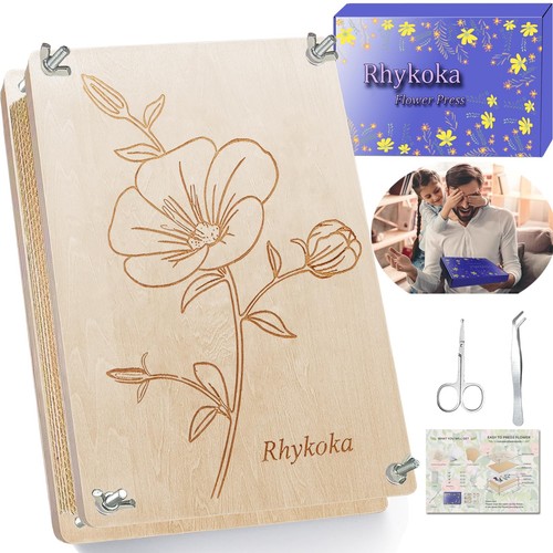Rhykoka large flower press - rhykoka, kit