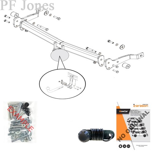 Aragon towbar for chery - for,