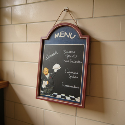 Chef chalk board - chef,