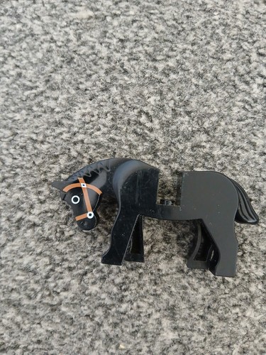 Vintage lego horse black - vintage,