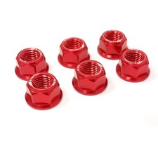 For Yamaha MT-09 Tracer 16-20 19 18 17 Rear Sprocket Nuts Bolts M10 RED