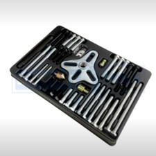 46pc Harmonic Balance Flywheel Balancer Crankshaft Gear Pulley Puller Tool Kit