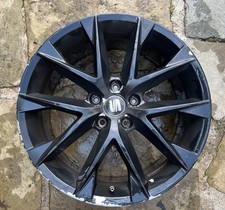 SEAT Leon mk3 Alloy Wheel Single 18" 5F0601025AA Black 