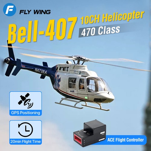 Fly wing bell 407 - fly, bell-407