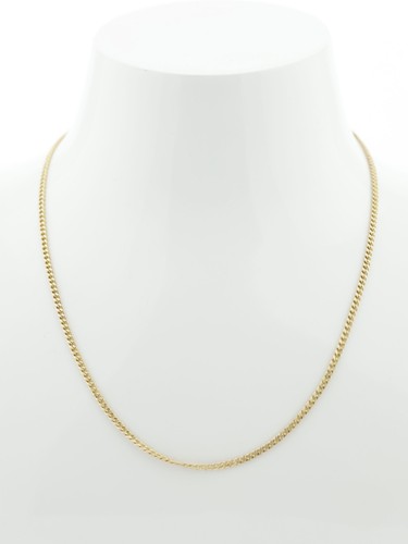 Gold curb link - gold, 9ct