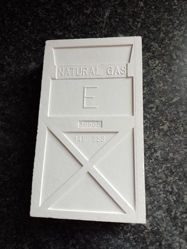 Gas fire radiant nat - gas,
