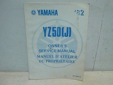 Yamaha YZ50 J Owners Service