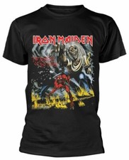 Iron Maiden T Shirt Number of The Beast Official All Sizes Black NOTB New Eddie