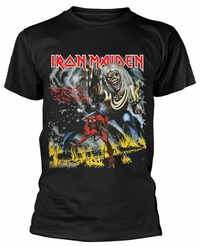 Iron maiden shirt - maiden, number