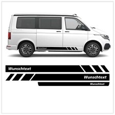 Side strips suitable for VW T6.1, T6, T5, multivan, bulli, desired text