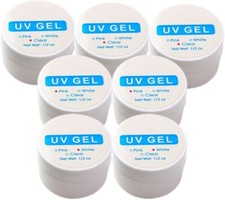 Warm Girl UV Gel Nail Art Tip Manicure Builder Molding kit 7 Pack Kit