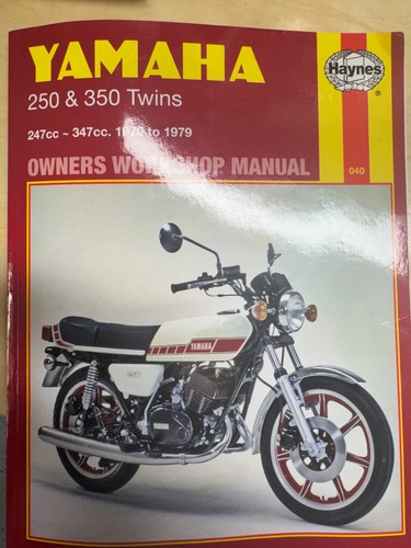 Haynes yamaha rd350 rd250 - rd350,
