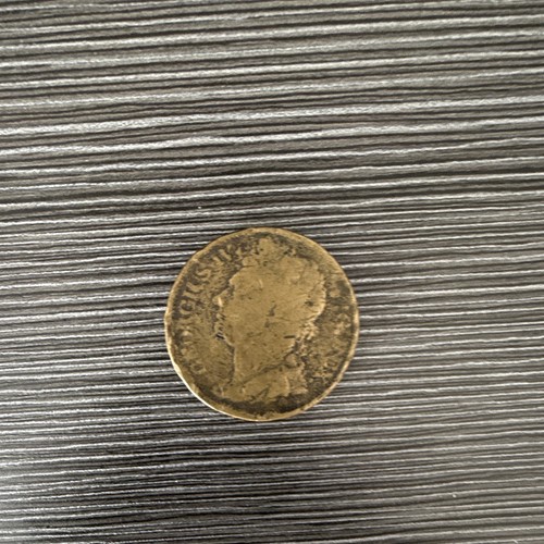 The irish george half penny - irish,