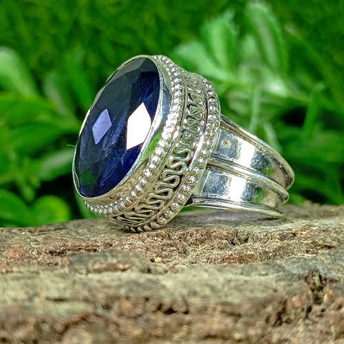 Tanzanite ring 925 sterling - tanzanite,