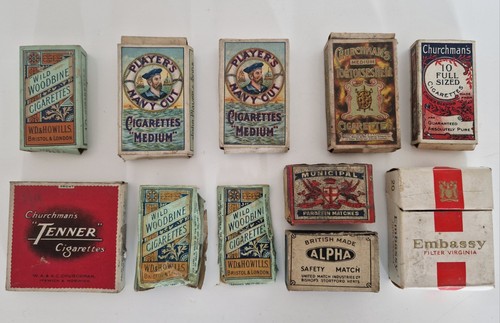 Vintage cigarette packet - vintage,