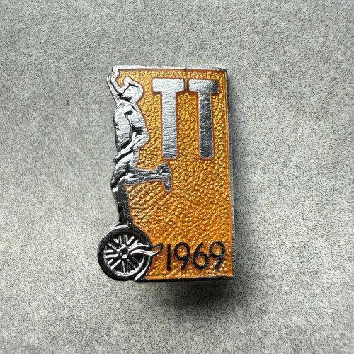 Isle man pin - of,