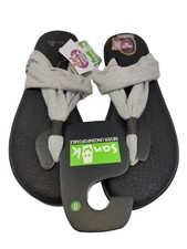 Sanuk Womens Yoga Sling 2 Gray Sandal Sling Back Size 8 New