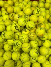 150 Used Branded Tennis Balls. Top Quality Balls. Wilson, Dunlop, Slazenger Etc