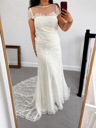 Monsoon ivory lace wedding - ivory,