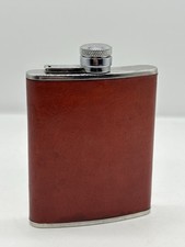 Vintage 6oz Hip Flask Burgundy