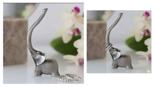 Ring tidy holder silver - silver, metal