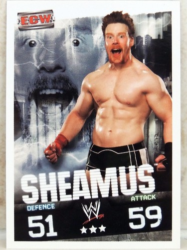 Wwe sheamus 2009 topps - sheamus, slam