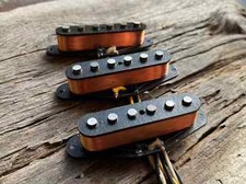 Toltec Pickups hand wound "SILVER SKY"  USA inspired Strat Pickup Set. New 2025