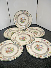 Vintage Spode Chinese Rose 6x Salad Plates  8.5"
