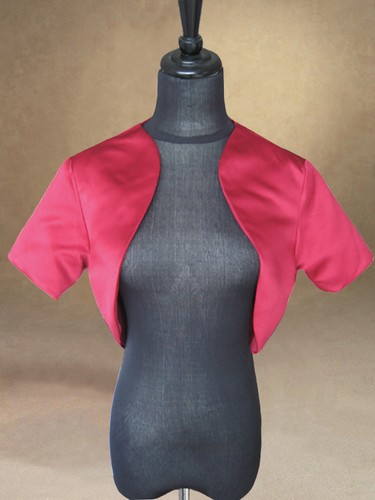 Satin bridal bolero jacket - bridal,