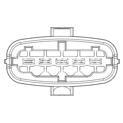 Air mass sensor for - air, vauxhall