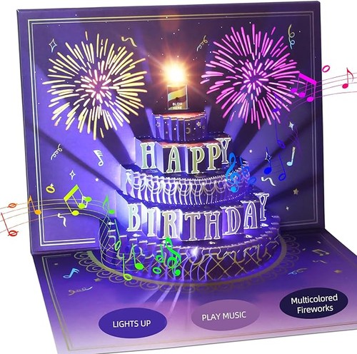 Pop firework birthday - pop, up