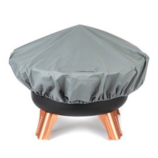 FiNeWaY Large Fire Pit Cover 131cm Heavy Duty Waterproof Round Outdoor Protector