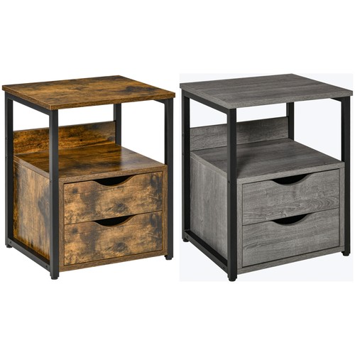 Homcom end table bedroom - homcom,