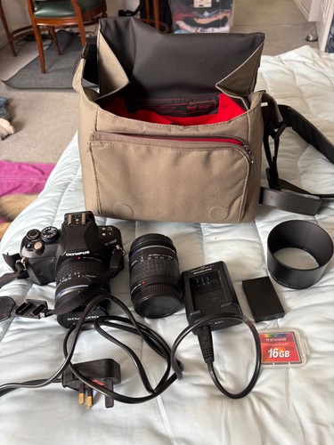 Olympus 450 dslr camera twin - dslr,