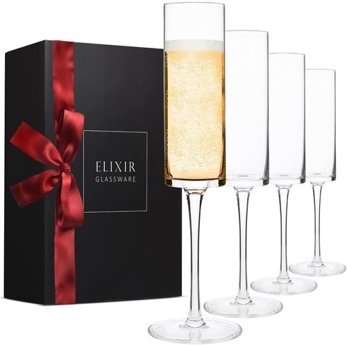 Champagne flutes edge glasses - flutes,,