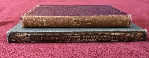Antique vintage poetry - &, book