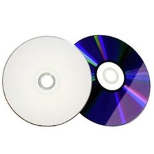100 x DVD-R WHITE TOP BLANK