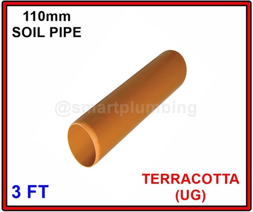 Soil pipe 110m ring seal - 4",