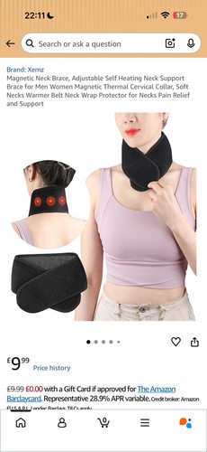 Magnetic neck brace - magnetic,