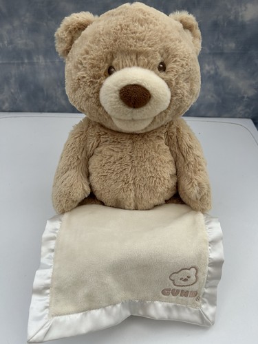 Gund peek boo teddy bear - peek-a-boo,