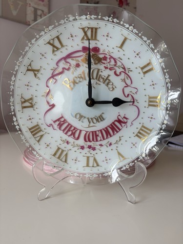 Vintage ruby anniversary - anniversary, glass
