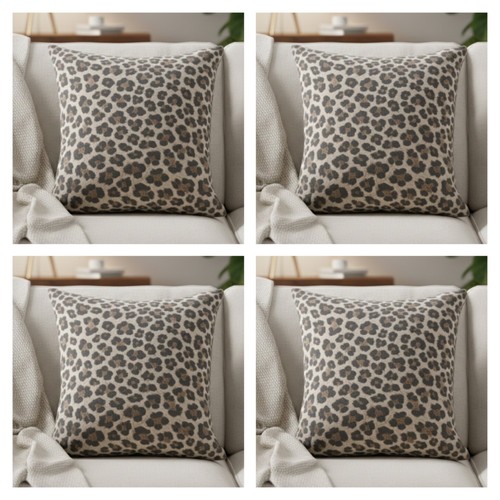 Set grey leopard - 4,