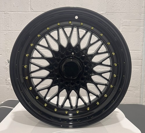 Bbs style inch black gold - style,