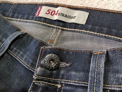 Levi 504 straight - straight, stretch