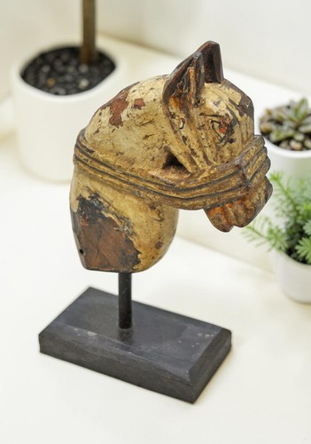 Antique wooden horse - antique,