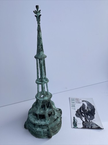 Bronze metal sculpture vintage - metal,