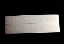 SUZUKI MOTOR CO.,LTD.  DECALS GT750 GT550 GT500 GT380 GT250 AND OTHER MODELS.