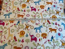 1M Childrens Furnishing Fabric from Dunelm Mill “Junglebogie”