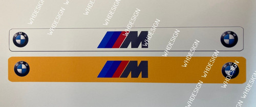 Number plate decals fits - 2,