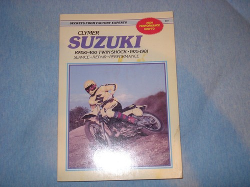 Clymer suzuki 1975 - clymer, 1975-81